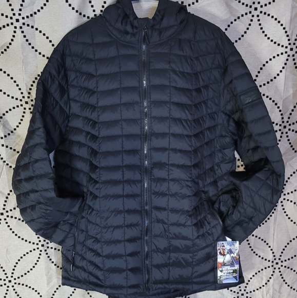 Reebook Mens Puffer Jacket Lightweight Glacier Shield Jacket Size XL - Picture 4 of 10